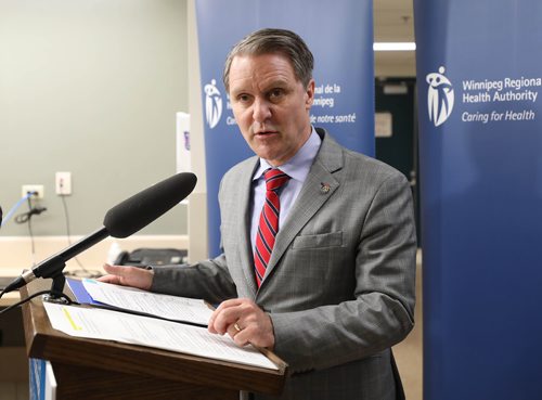 RUTH BONNEVILLE / WINNIPEG FREE PRESS

LOCAL - Presser intravenous service

Minister of Health,  Cameron Friesen, and the WRHA hold press conference announces the launch of centralized community intravenous service in new location at Misericordia Health Centre, Tuesday.




Dec 18th,  2018