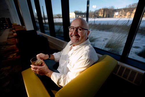 PHIL HOSSACK / WINNIPEG FREE PRESS - Michel Aziza, chair of Operation Ezra, the organization which brought Yazidi refugees to Winnipeg, honoured with L-G's award for Advancement of Inter-religious Understanding. See Brenda Suderman's story. - December 20, 2018