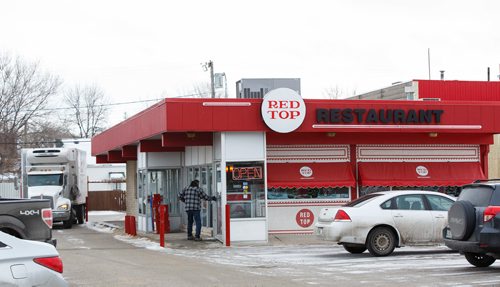 MIKE DEAL / WINNIPEG FREE PRESS
The Red Top Restaurant at 219 St Mary's Rd.
181221 - Friday, December 21, 2018.