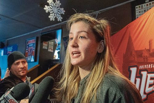 Canstar Community News Dec. 17 - The Wesmen launched its annual Wesmen Classic tournament during a media event at The King's Head Pub on Dec. 17. (EVA WASNEY/CANSTAR COMMUNITY NEWS/METRO)