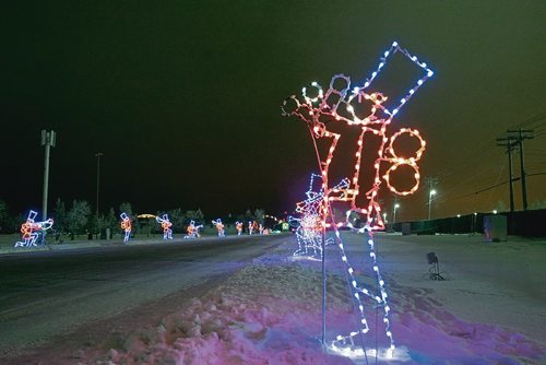 Canstar Community News Dec. 12 - Visitors take in CanadInns Winter Wonderland at Red River Exibition grounds on a Wednesday night. (EVA WASNEY/CANSTAR COMMUNITY NEWS/METRO)