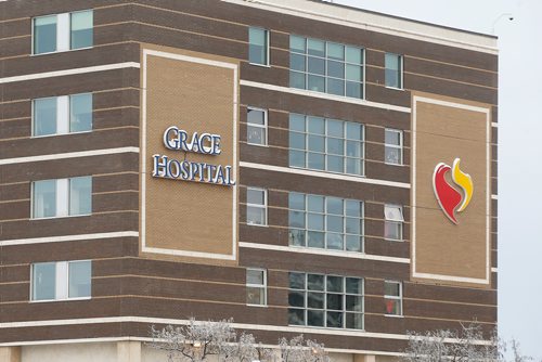 JOHN WOODS / WINNIPEG FREE PRESS
Grace Hospital and Emergency on Portage Avenue in Winnipeg photographed Monday, December 24, 2018.