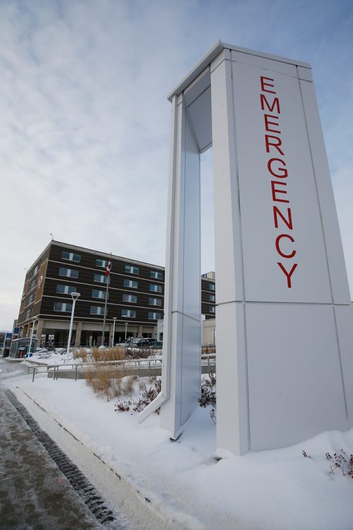 JOHN WOODS / WINNIPEG FREE PRESS
Grace Hospital and Emergency on Portage Avenue in Winnipeg photographed Monday, December 24, 2018.