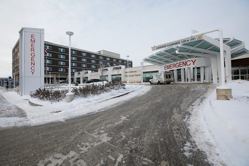 JOHN WOODS / WINNIPEG FREE PRESS
Grace Hospital and Emergency on Portage Avenue in Winnipeg photographed Monday, December 24, 2018.