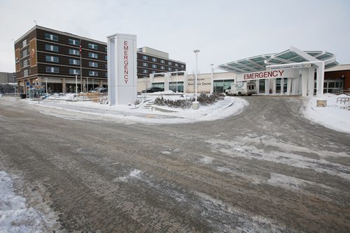 JOHN WOODS / WINNIPEG FREE PRESS
Grace Hospital and Emergency on Portage Avenue in Winnipeg photographed Monday, December 24, 2018.