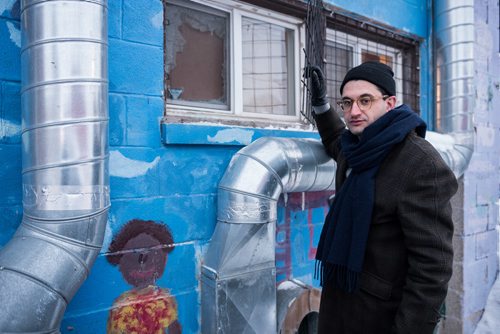 DAVID LIPNOWSKI / WINNIPEG FREE PRESS

Managing Director for Art City, Josh Ruth, at Art City Wednesday December 26, 2018. A break in overnight resulted in the theft of the digital archives of all past kids work, as well as electronics and cameras. Art City is hoping the digital archive will be returned.