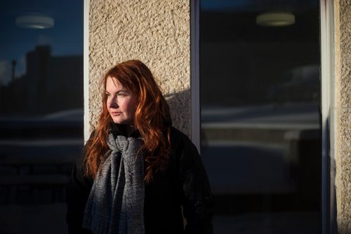 MIKAELA MACKENZIE / WINNIPEG FREE PRESS
Danishka Esterhazy, Winnipeg-raised filmmaker who will be launching her latest feature (Level 16) in early March, poses for a portrait on the University of Manitoba campus in Winnipeg on Friday, Dec. 28, 2018. 
Winnipeg Free Press 2018.