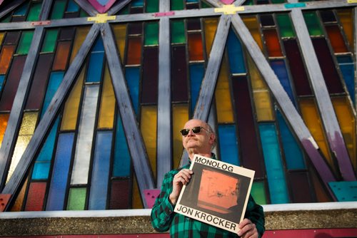 MIKE DEAL / WINNIPEG FREE PRESS
Jon Krocker with his album pressed in October 2018, 36 years after it came out on cassette. The producer of the original cassette is Roman Panchyshyn, owner of Wild Planet.
190103 - Thursday, January 03, 2019.