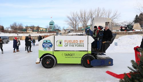 RUTH BONNEVILLE / WINNIPEG FREE PRESS

LOCAL - 2019 Red River Mutual Trail Official Opening


Red River Mutual President + CEO Brian Esau and his grandson Gavin Klaassen  (6yrs), officially open the Red River Mutual Trail while riding the Olympic Ice Resurfacer at the ribbon cutting on the ice at the Forks Friday.  



 Jan 04, 2019 
