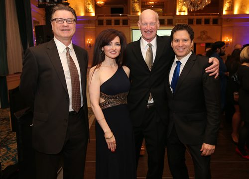 JASON HALSTEAD / WINNIPEG FREE PRESS

L-R: Brad Rich, Dr. Susan Rich, Peter Jordan and Danny Kramer at the Anxiety Disorders Association of Manitoba's Eve for ADAM gala fundraiser Nov. 10, 2018 at the Hotel Fort Garry's Crystal Ballroom. (See Social Page)