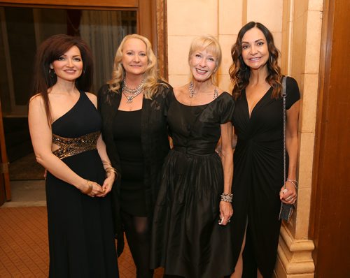 JASON HALSTEAD / WINNIPEG FREE PRESS

L-R: Dr. Susan Rich, Karen Banfield-Thorvaldson, Barbara Holm and Katherine Wightman (Silver Jeans) at the Anxiety Disorders Association of Manitoba's Eve for ADAM gala fundraiser Nov. 10, 2018 at the Hotel Fort Garry's Crystal Ballroom. (See Social Page)