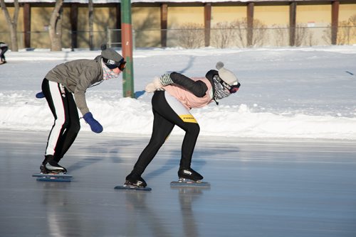 Canstar Community News Dec. 28, 2018  The Manitoba Speed Skating Association hosted a long track training camp at the Susan Auch Oval for 35 youth skaters from across the province on Dec. 27 and 28. (EVA WASNEY/CANSTAR COMMUNITY NEWS/METRO)