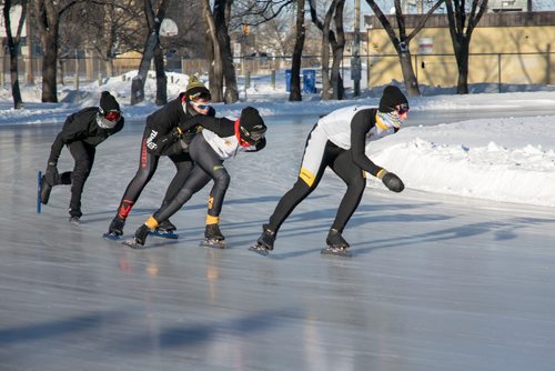 Canstar Community News Dec. 28, 2018  The Manitoba Speed Skating Association hosted a long track training camp at the Susan Auch Oval for 35 youth skaters from across the province on Dec. 27 and 28. (EVA WASNEY/CANSTAR COMMUNITY NEWS/METRO)