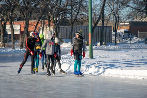 Canstar Community News Dec. 28, 2018  The Manitoba Speed Skating Association hosted a long track training camp at the Susan Auch Oval for 35 youth skaters from across the province on Dec. 27 and 28. (EVA WASNEY/CANSTAR COMMUNITY NEWS/METRO)