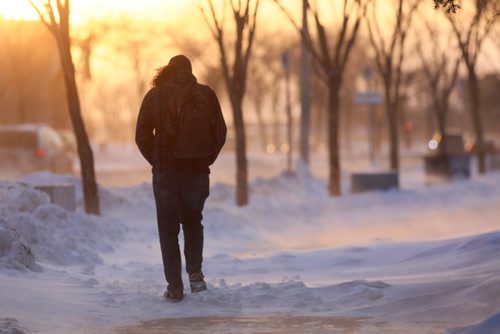 RUTH BONNEVILLE / WINNIPEG FREE PRESS

Standup photo 

A student makes their way westward down Chancellor-Matheson Rd. from the University of Manitoba against high winds and blowing snow Tuesday afternoon.  


 Jan 8th, 2019 
