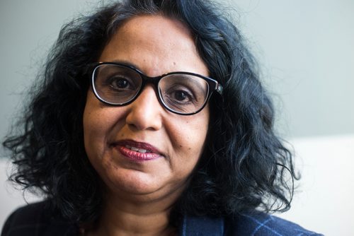 MIKAELA MACKENZIE / WINNIPEG FREE PRESS
Dr. Sri Navaratnam, president and CEO of CancerCare Manitoba, poses for a portrait at CancerCare in Winnipeg on Thursday, Jan. 10, 2019. 
Winnipeg Free Press 2018.