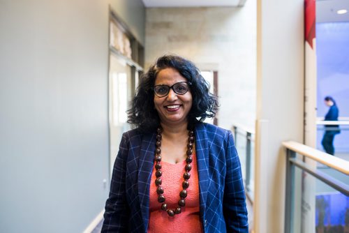 MIKAELA MACKENZIE / WINNIPEG FREE PRESS
Dr. Sri Navaratnam, president and CEO of CancerCare Manitoba, poses for a portrait at CancerCare in Winnipeg on Thursday, Jan. 10, 2019. 
Winnipeg Free Press 2018.