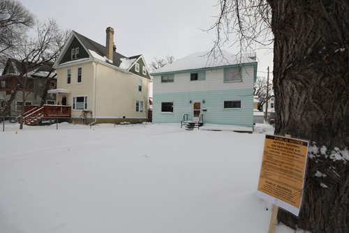 RUTH BONNEVILLE / WINNIPEG FREE PRESS

Outside photo of home at 584 Gertrude Ave.  For rezoning appeal story. 

Jan 10th, 2019 
