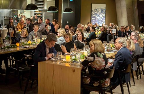 SUBMITTED PHOTO

Guests at the second annual Candace House dining experience fundraiser, Eat, Drink and Be Giving, at ERA Bistro in the Canadian Museum for Human Rights on Nov. 18, 2018. (See Social Page)