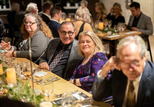 SUBMITTED PHOTO

L-R: Alan Libman (Candace House board member) and parter Roberta Campbell at the second annual Candace House dining experience fundraiser, Eat, Drink and Be Giving, at ERA Bistro in the Canadian Museum for Human Rights on Nov. 18, 2018. (See Social Page)
