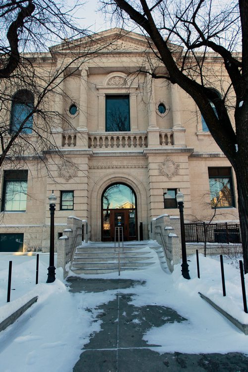 PHIL HOSSACK / WINNIPEG FREE PRESS - City Archive Building (Carnegie Building). See story January 15, 2019