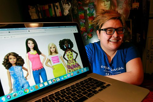 PHIL HOSSACK / WINNIPEG FREE PRESS - Sonya Ballantyne is a Cree filmmaker and author who has been named a Barbie Role Model in celebration of the doll's 60th birthday in 2019, one of 60 women across Canada. She wants to take the campaign a step further, and is gathering signatures supporting the creation of an actual Cree Barbie. (Skedded for Saturday Arts)
Jen Zoratti story. - January 15, 2019