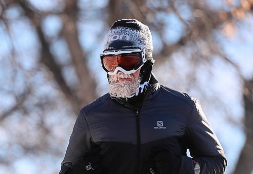 RUTH BONNEVILLE / WINNIPEG FREE PRESS



Weather standup.

Cold-weather runner. Ice crystals accumulate on the whiskers of a  runner as he makes his way through Assiniboine Park Wednesday.

(don't have his name because he didn't stop when asked for it).



Jan 16th, 2019