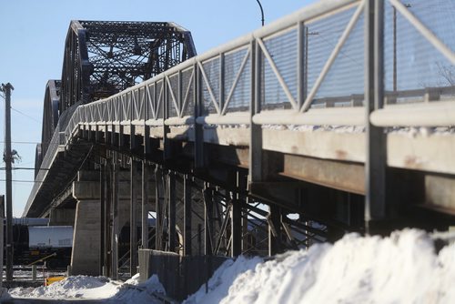 TREVOR HAGAN/ WINNIPEG FREE PRESS
The Arlington Street Bridge, Thursday, January 17, 2019.