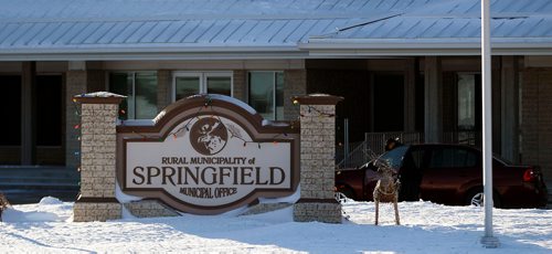 PHIL HOSSACK / WINNIPEG FREE PRESS - Photos of Municipal Building / sign. RM of Springfield to give themselves a 20% raise. Carol Sanders story. January 7, 2019.