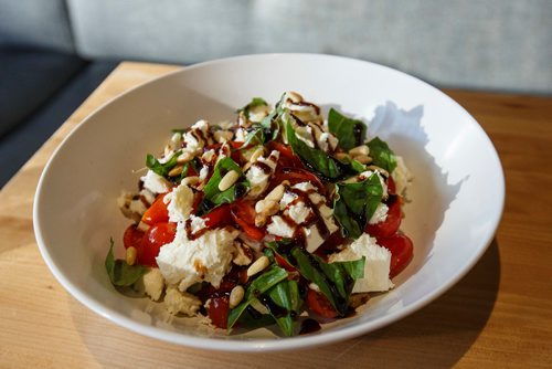 MIKE DEAL / WINNIPEG FREE PRESS
Carbone Club Cafe
260 St Mary Ave
Caprese salad
190118 - Friday, January 18, 2019.