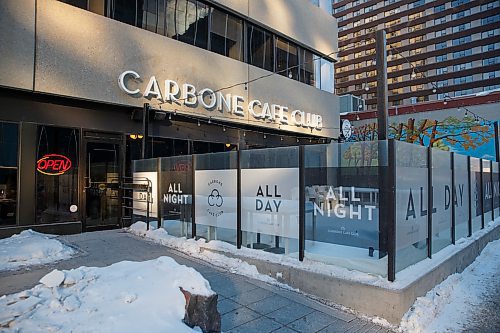 MIKE DEAL / WINNIPEG FREE PRESS
Carbone Club Cafe
260 St Mary Ave

190118 - Friday, January 18, 2019.