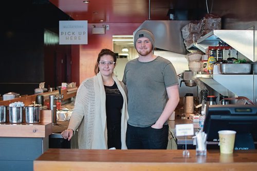 Canstar Community News Jan. 16 - The Sherbrook Street Delicatessan is back in busniess with Riley Bernier and Juliana Alves at the helm. (EVA WASNEY/CANSTAR COMMUNITY NEWS/METRO)