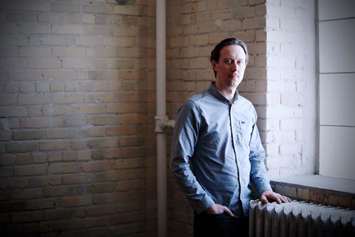 JOHN WOODS / WINNIPEG FREE PRESS
Sean McManus, executive director of Manitoba Music, is photographed at his office Tuesday, January 22, 2019. This year, Manitoba Music's annual January Music Meeting, an industry conference which runs Jan. 24-27 and brings industry and artists together in Winnipeg, is focused on helping young and up-and-coming artists navigate an evolving industry.