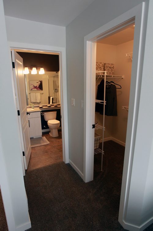 PHIL HOSSACK / WINNIPEG FREE PRESS - 78 Rowntree Ave. in Bridgwater Trails. Master Bedroom ensuite and walk in closet. - January 28, 2019.