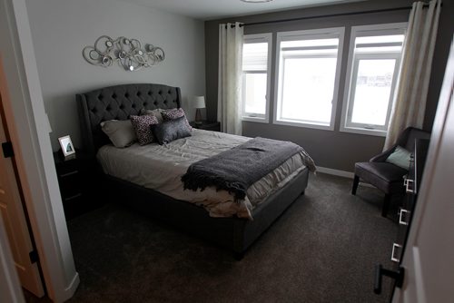 PHIL HOSSACK / WINNIPEG FREE PRESS - 78 Rowntree Ave. in Bridgwater Trails. Master bedroom. - January 28, 2019.