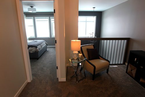 PHIL HOSSACK / WINNIPEG FREE PRESS - 78 Rowntree Ave. in Bridgwater Trails. Open concept library/reading area on upper level. - January 28, 2019.