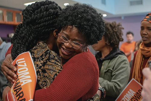 Canstar Community News Jan. 23 - Uzoma Asagwara announced her run for the NDP nomination in Minto should there be a byelection if current MLA Andrew Swan is selected to run federally for the NDP.  (EVA WASNEY/CANSTAR COMMUNITY NEWS/METRO)