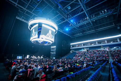 MIKAELA MACKENZIE / WINNIPEG FREE PRESS
The second annual P11 Summit for mental wellness at Bell MTS Place in Winnipeg on Wednesday, Jan. 30, 2019. 
Winnipeg Free Press 2018.