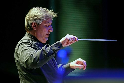 PHIL HOSSACK / WINNIPEG MANITOBA - WSO Conductor Daniel Raiskin  at the New Music Festival Wednesday. -  See Holly's story. January 30, 2019