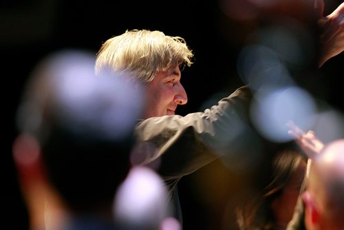 PHIL HOSSACK / WINNIPEG MANITOBA - WSO Conductor Daniel Raiskin  at the New Music Festival Wednesday. -  See Holly's story. January 30, 2019