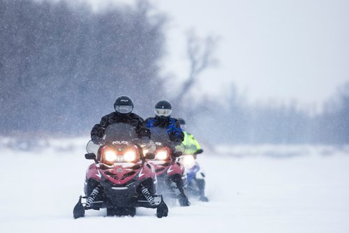 MIKAELA MACKENZIE / WINNIPEG FREE PRESS
RCMP commissioner Brenda Lucki visits ice shacks on the Red River near Selkirk, Manitoba on Friday, Feb. 1, 2019.
Winnipeg Free Press 2018.