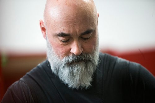 MIKAELA MACKENZIE / WINNIPEG FREE PRESS
Roger Girard prepares for his bench press at Brickhouse Gyms fourth annual powerlifting competition, Manitoba's largest powerlifting competition to date, in Winnipeg on Saturday, Feb. 2, 2019.
Winnipeg Free Press 2018.