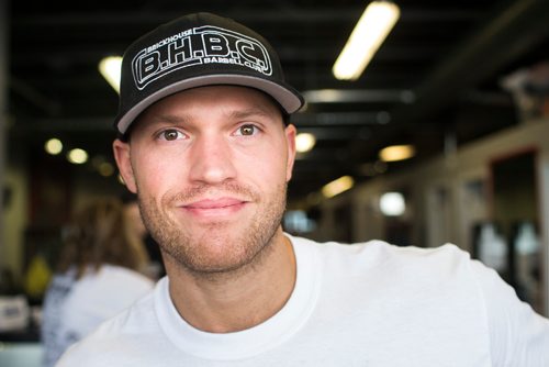 MIKAELA MACKENZIE / WINNIPEG FREE PRESS
Paul Taylor, co-owner of Brickhouse Gym and co-director of the 2019 Brickhouse Power Challenge, poses for a portrait during the competition in Winnipeg on Saturday, Feb. 2, 2019.
Winnipeg Free Press 2018.