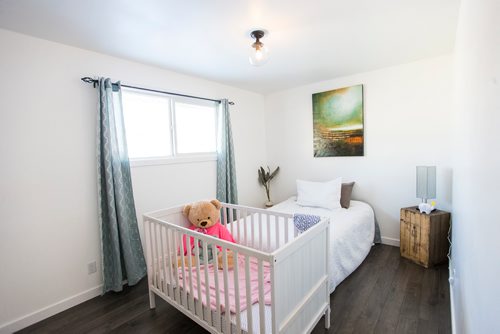 MIKAELA MACKENZIE / WINNIPEG FREE PRESS
The third bedroom (styled as a nursery) at 7 Kirby Drive in Heritage Park in Winnipeg on Tuesday, Feb. 5, 2019.
Winnipeg Free Press 2018.