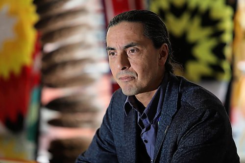 RUTH BONNEVILLE / WINNIPEG FREE PRESS

Photos  of Grand Chief, Arlen Dumas, during interview in AMC  boardroom on Tuesday.  


Who: Grand Chief Arlen Dumas, Assembly of Manitoba Chiefs
Where: 275 Portage Ave.



For feature story on AMC and CFC by Jessica Botelho-Urbanski,
Manitoba Legislature Reporter


Feb 05, 2019
