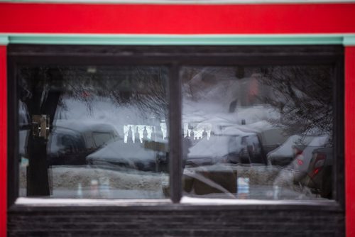 MIKAELA MACKENZIE / WINNIPEG FREE PRESS
Johnny G's restaurant, the site of a double homicide earlier the week, in Winnipeg on Friday, Feb. 8, 2019.
Winnipeg Free Press 2019.