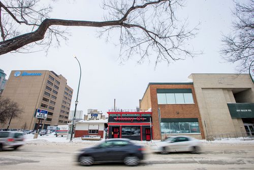 MIKAELA MACKENZIE / WINNIPEG FREE PRESS
Johnny G's restaurant, the site of a double homicide earlier the week, in Winnipeg on Friday, Feb. 8, 2019.
Winnipeg Free Press 2019.