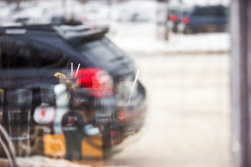 MIKAELA MACKENZIE / WINNIPEG FREE PRESS
Half-finished drinks sit on a table inside Johnny G's restaurant, the site of a double homicide earlier the week, in Winnipeg on Friday, Feb. 8, 2019.
Winnipeg Free Press 2019.