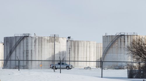 MIKE DEAL / WINNIPEG FREE PRESS
The Imperial Oil distribution plant at 2925 Henderson Hwy, East Saint Paul.
190208 - Friday, February 08, 2019.