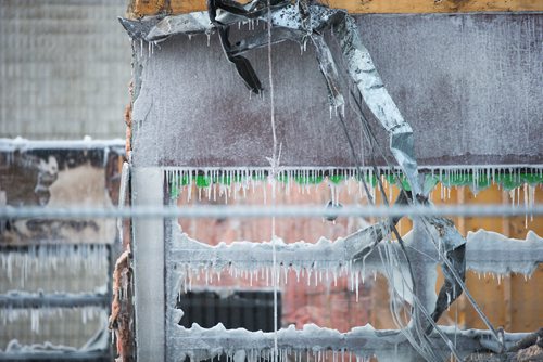 MIKAELA MACKENZIE / WINNIPEG FREE PRESS
The burned-out A&W at Main and Inkster in Winnipeg on Monday, Feb. 11, 2019.
Winnipeg Free Press 2019.